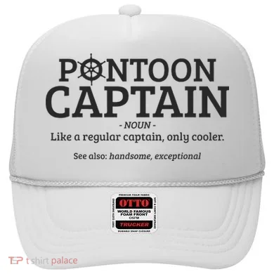 Pontoon Captain Definition Hat