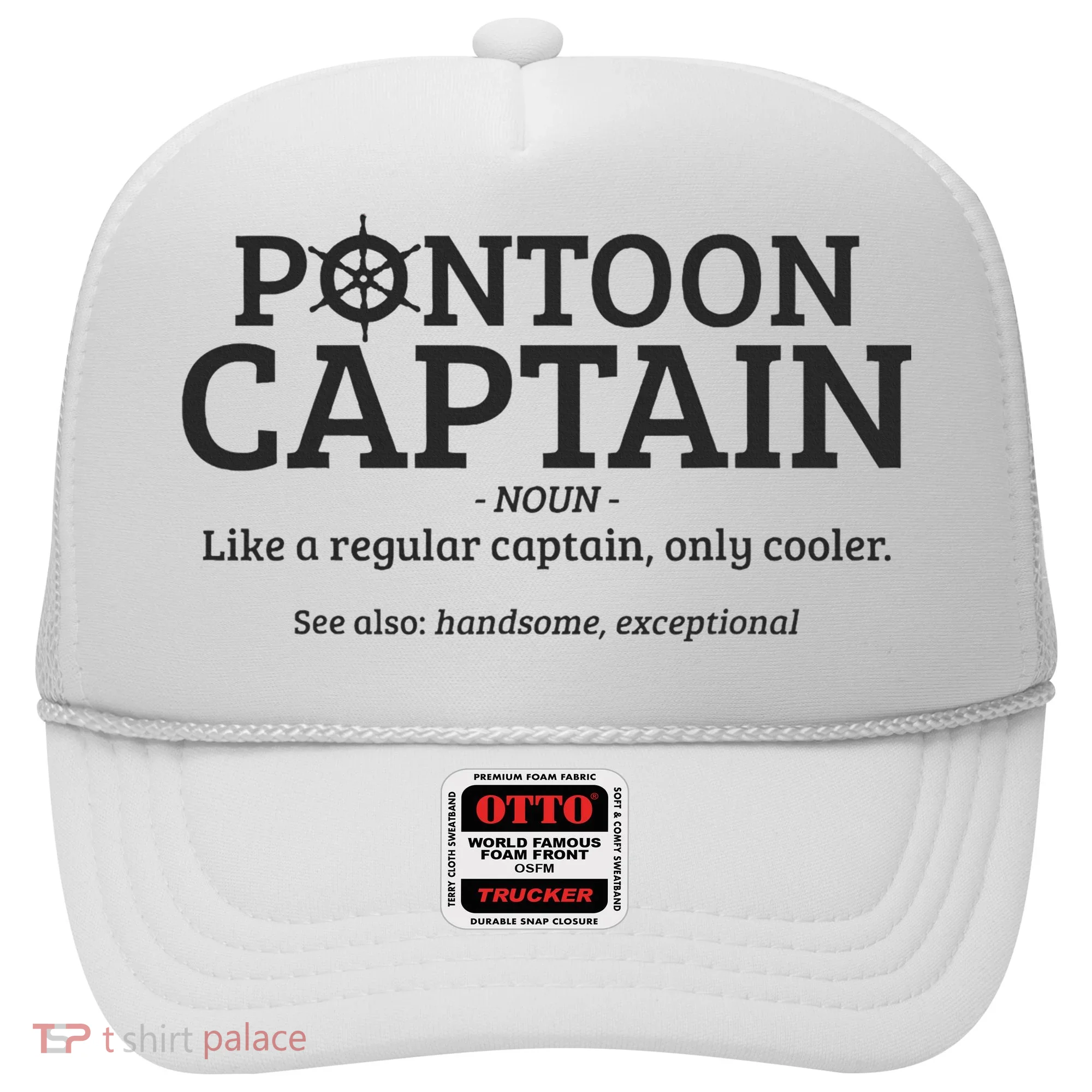 Pontoon Captain Definition Hat