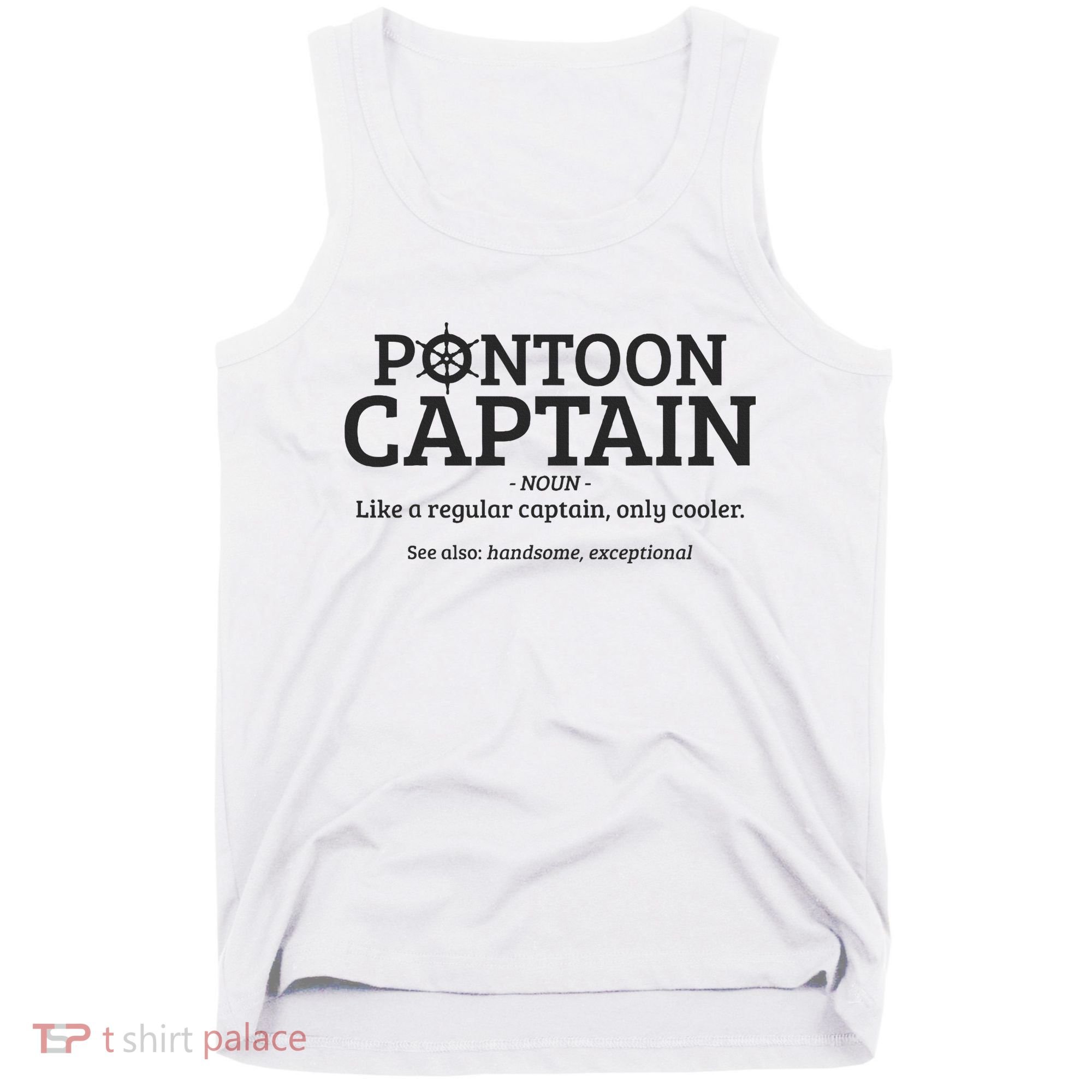 Pontoon Captain Definition Tank Top