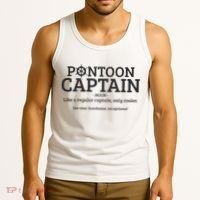 Pontoon Captain Definition Tank Top thumb 3