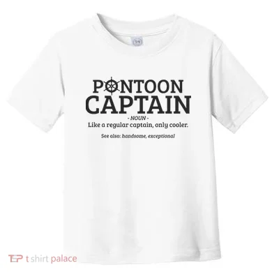 Pontoon Captain Definition Toddler T-Shirt