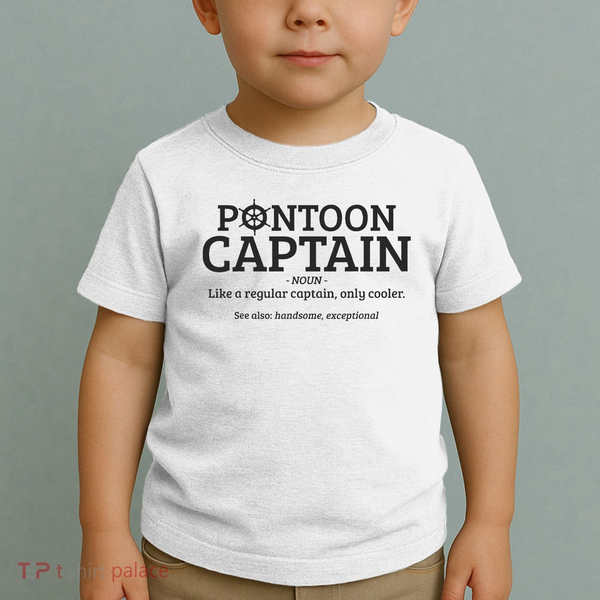 Pontoon Captain Definition Toddler T-Shirt