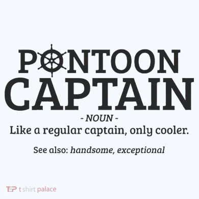 Pontoon Captain Definition Women's T-Shirt