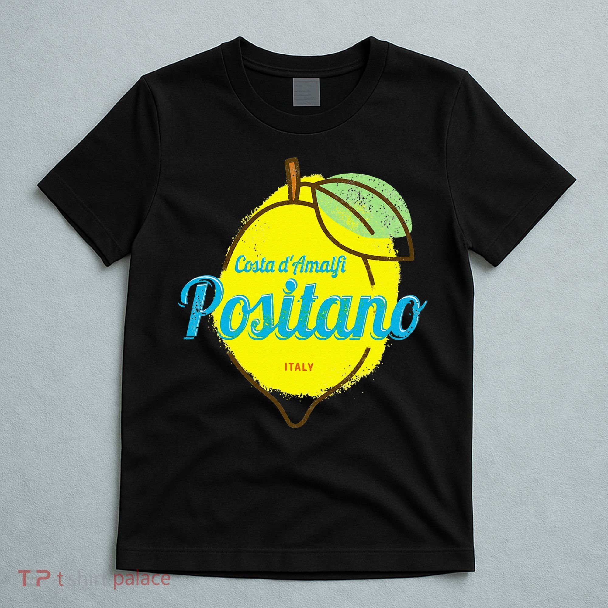 Positano Costa DAmalfi Lemon Italy Vintage Amalfi Coast T-Shirt