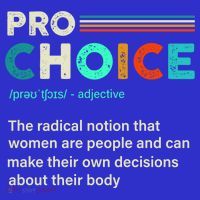 Pro Choice Definition Feminist Women's Rights Retro Vintage Gift T-Shirt thumb 7