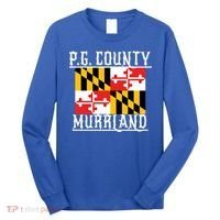 Pg County Dmv Moechella Don't Mute Dc Gogo Murrland Md Gift Long Sleeve Shirt thumb 0