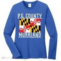 Pg County Dmv Moechella Don't Mute Dc Gogo Murrland Md Gift Women's Long Sleeve Shirt thumb 0