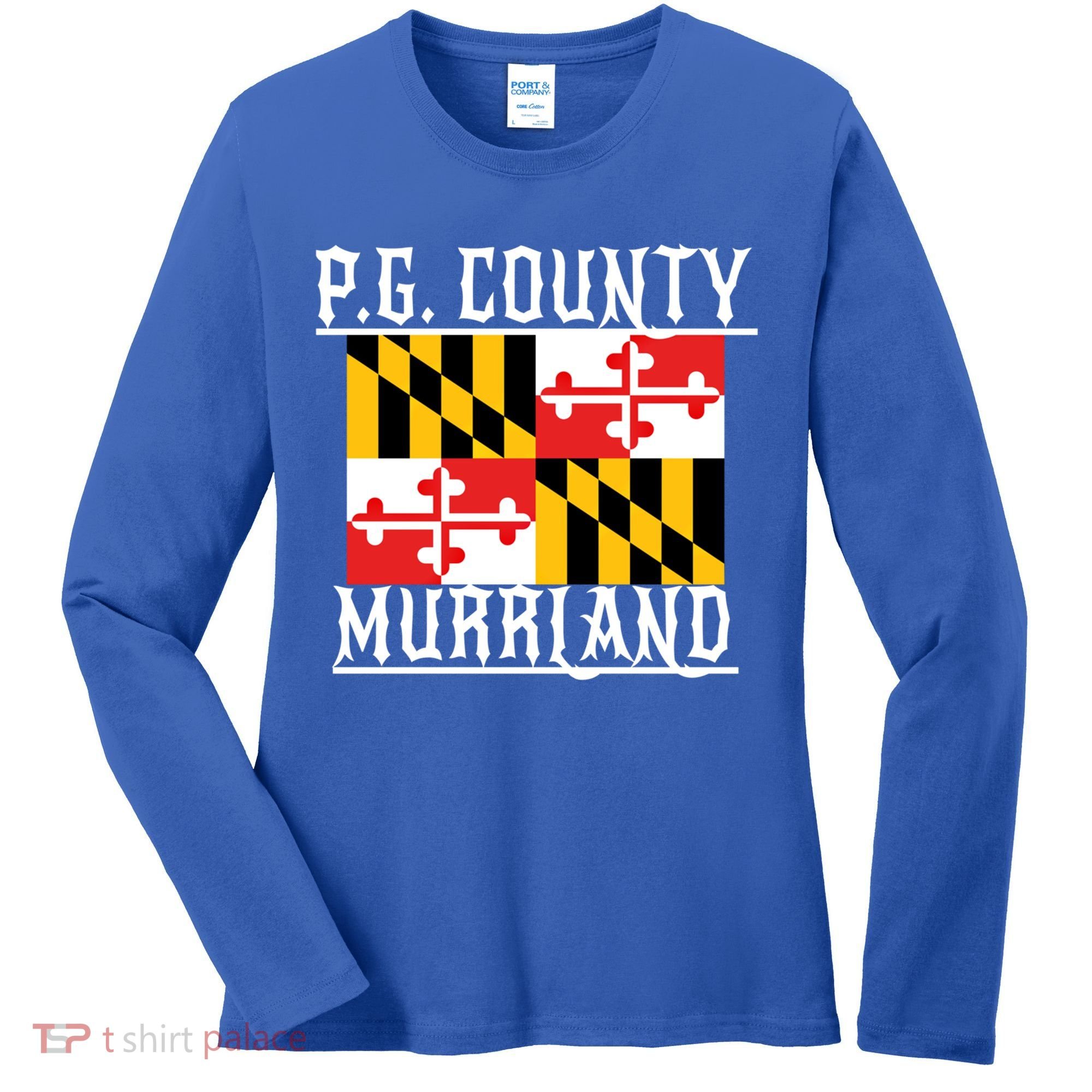 Pg County Dmv Moechella Don't Mute Dc Gogo Murrland Md Gift Women's Long Sleeve Shirt