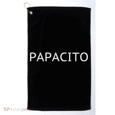 Papacito Cool Daddy Father's Day Gift Latino Golf Towel