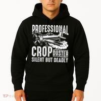 Professional Crop Duster Funny Silent But Deadly Hoodie thumb 2