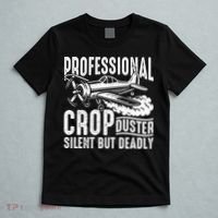 Professional Crop Duster Funny Silent But Deadly T-Shirt thumb 5