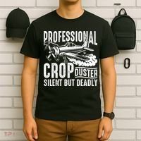 Professional Crop Duster Funny Silent But Deadly T-Shirt thumb 6