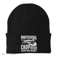 Professional Crop Duster Funny Silent But Deadly Beanie thumb 0