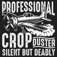 Professional Crop Duster Funny Silent But Deadly Beanie thumb 2
