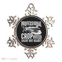 Professional Crop Duster Funny Silent But Deadly Ornament thumb 0