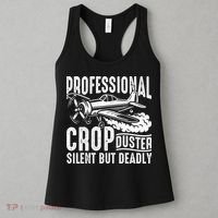 Professional Crop Duster Funny Silent But Deadly Women's Tank Top thumb 3