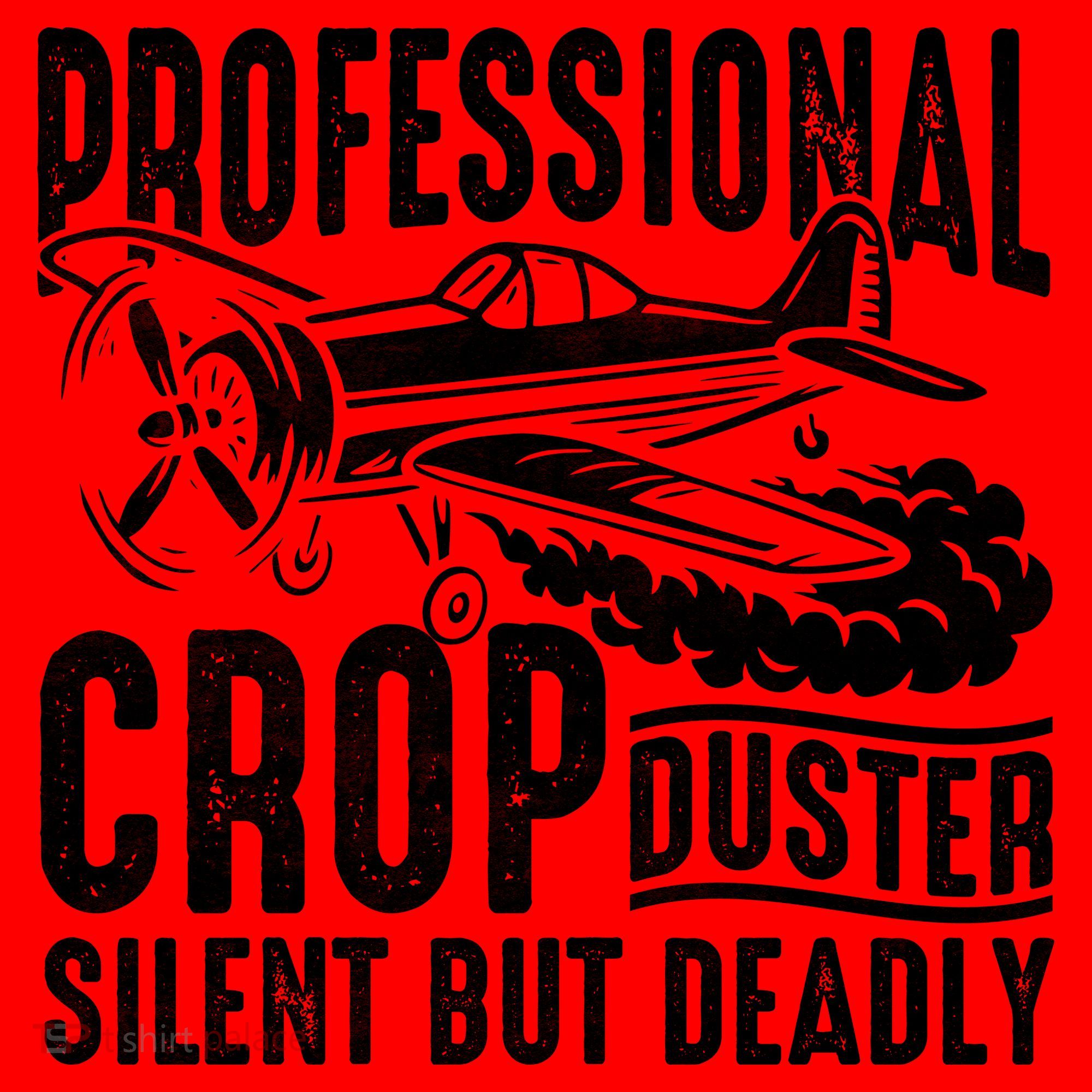 Professional Crop Duster Funny Silent But Deadly Santa Hat