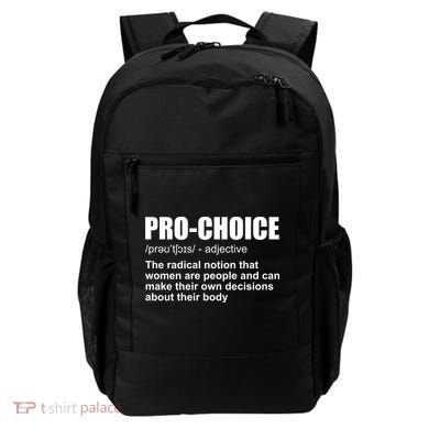 Pro Choice Definition Backpack