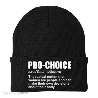 Pro Choice Definition Beanie