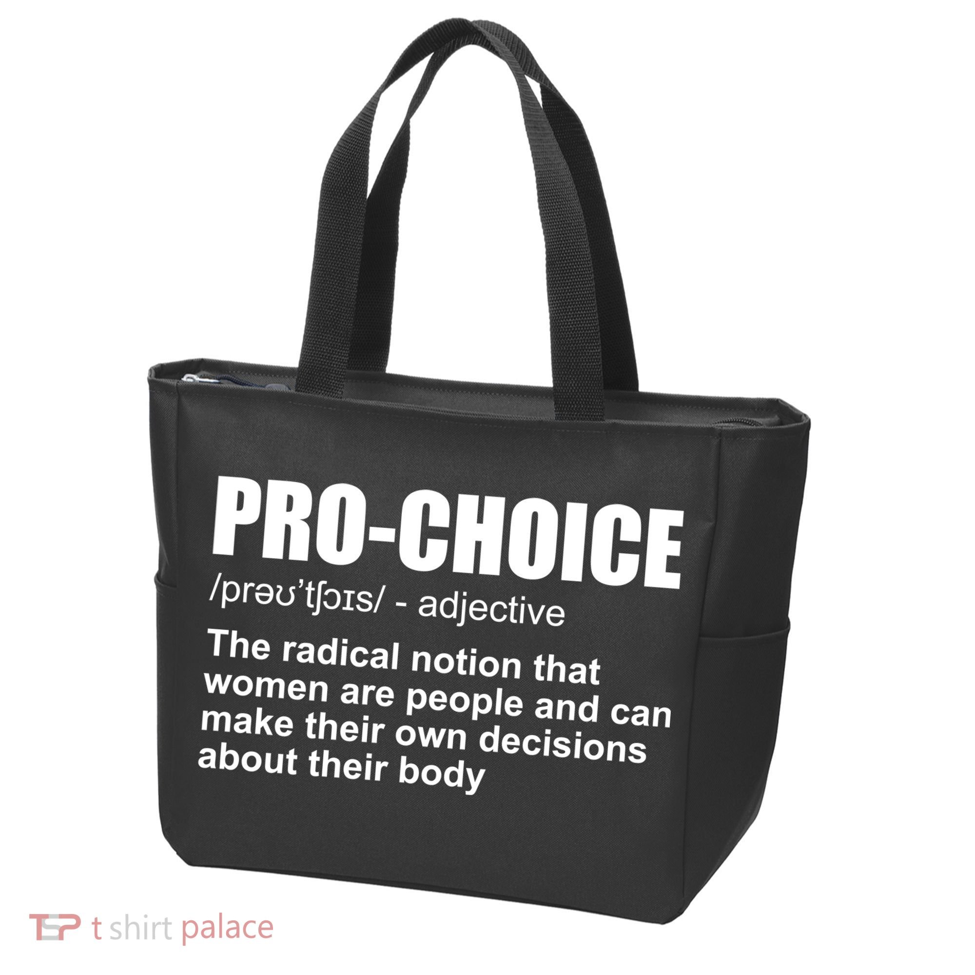 Pro Choice Definition Tote Bag