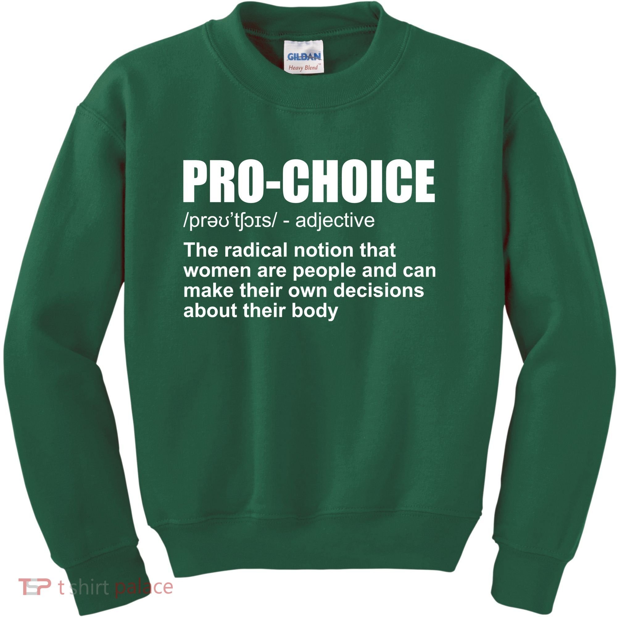 Pro Choice Definition Kids Sweatshirt