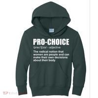 Pro Choice Definition Kids Hoodie thumb 0