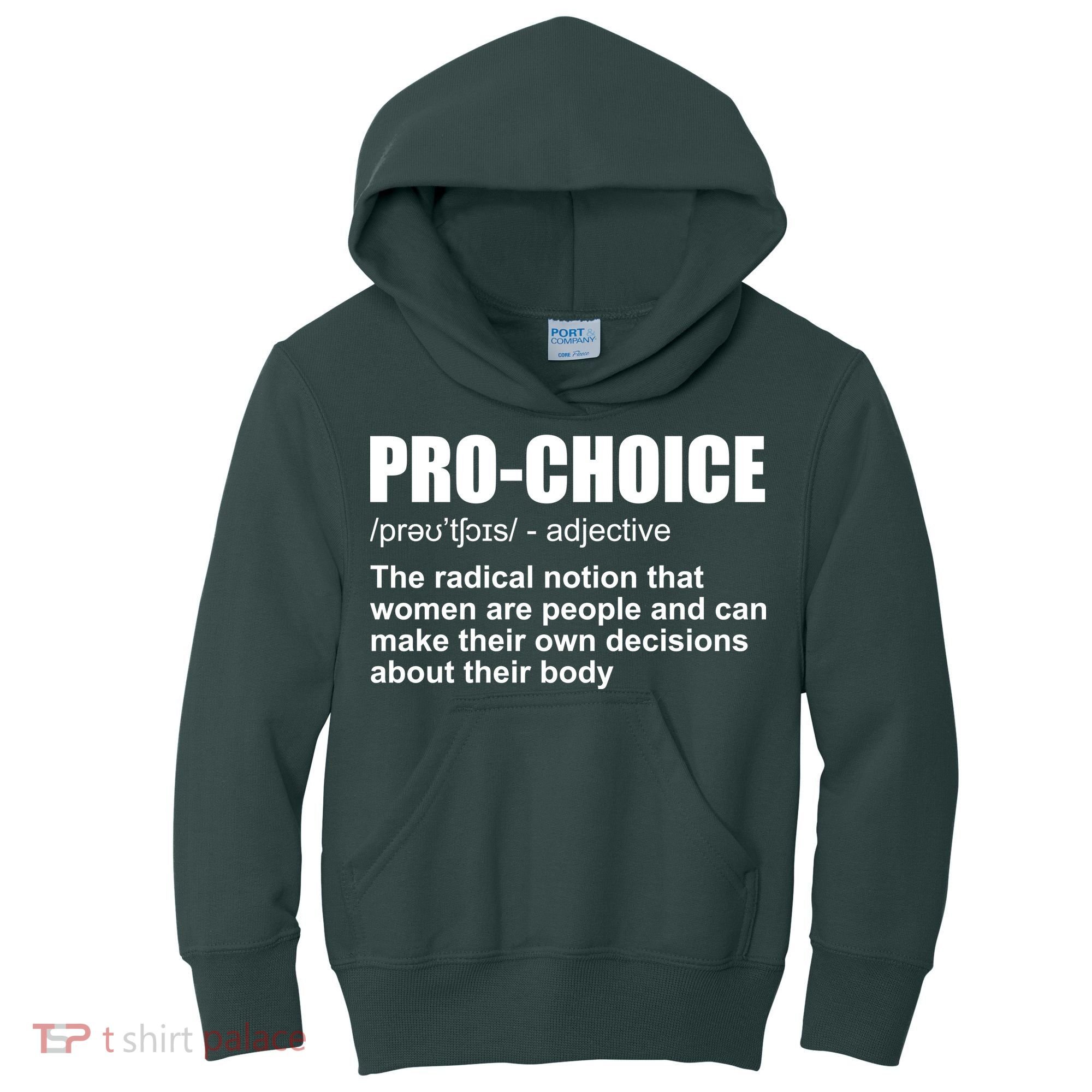 Pro Choice Definition Kids Hoodie