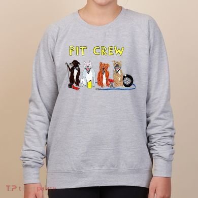 Pit Crew Dogs Funny For Women Women's Sweatshirt