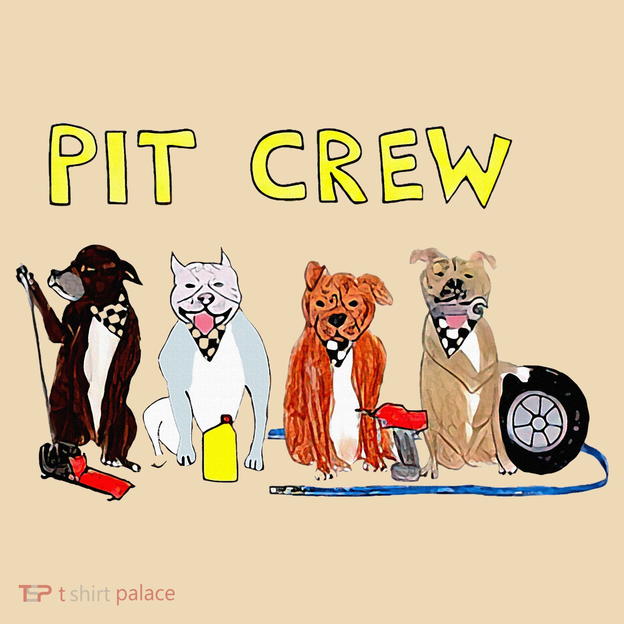 Pit Crew Dogs Funny For Women Tote Bag