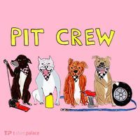 Pit Crew Dogs Funny For Women Coaster thumb 2