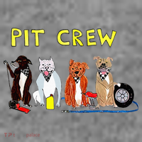 Pit Crew Dogs Funny For Women Toddler Hoodie thumb 2