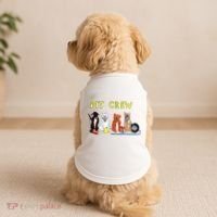 Pit Crew Dogs Funny For Women Doggie Tank thumb 2