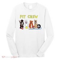 Pit Crew Dogs Funny For Women Long Sleeve Shirt thumb 0