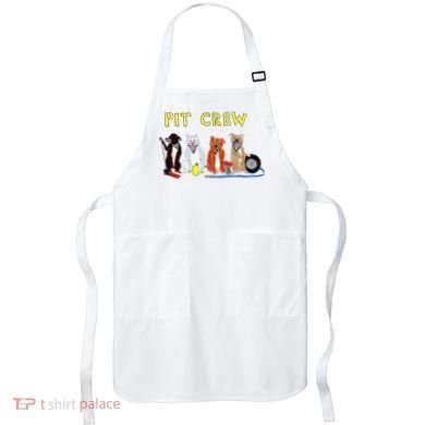 Pit Crew Dogs Funny For Women Apron