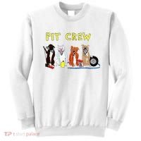 Pit Crew Dogs Funny For Women Sweatshirt thumb 0