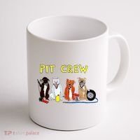Pit Crew Dogs Funny For Women Coffee Mug thumb 1