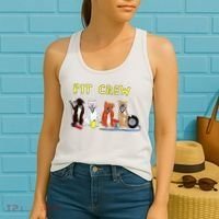 Pit Crew Dogs Funny For Women Women's Tank Top thumb 2