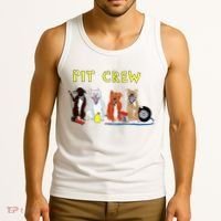Pit Crew Dogs Funny For Women Tank Top thumb 3