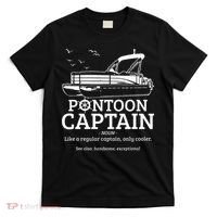 Pontoon Captain Definition Funny Pontoon Boat Boating Gift T-Shirt thumb 0