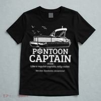 Pontoon Captain Definition Funny Pontoon Boat Boating Gift T-Shirt thumb 5
