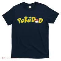 Pokedad Cute Dad Gift T-Shirt thumb 0