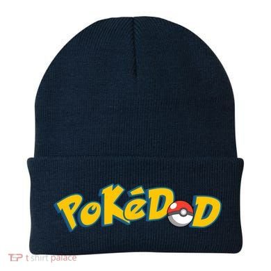 Pokedad Cute Dad Gift Beanie