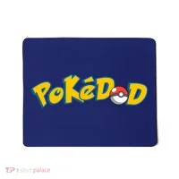 Pokedad Cute Dad Gift Mousepad thumb 0
