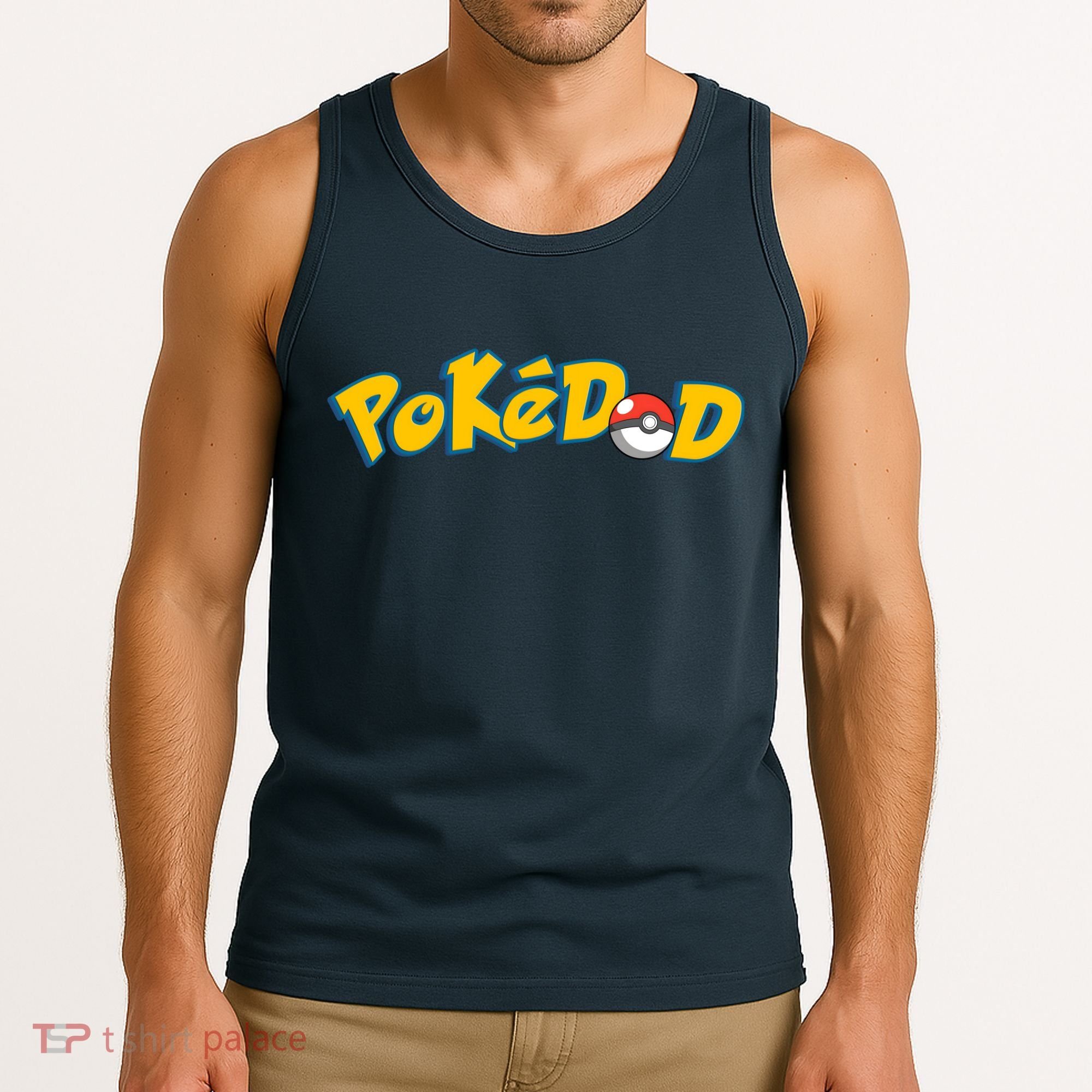 Pokedad Cute Dad Gift Tank Top