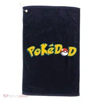 Pokedad Cute Dad Gift Golf Towel thumb 0