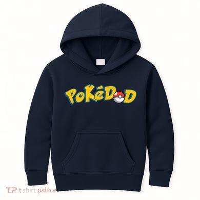 Pokedad Cute Dad Gift Kids Hoodie