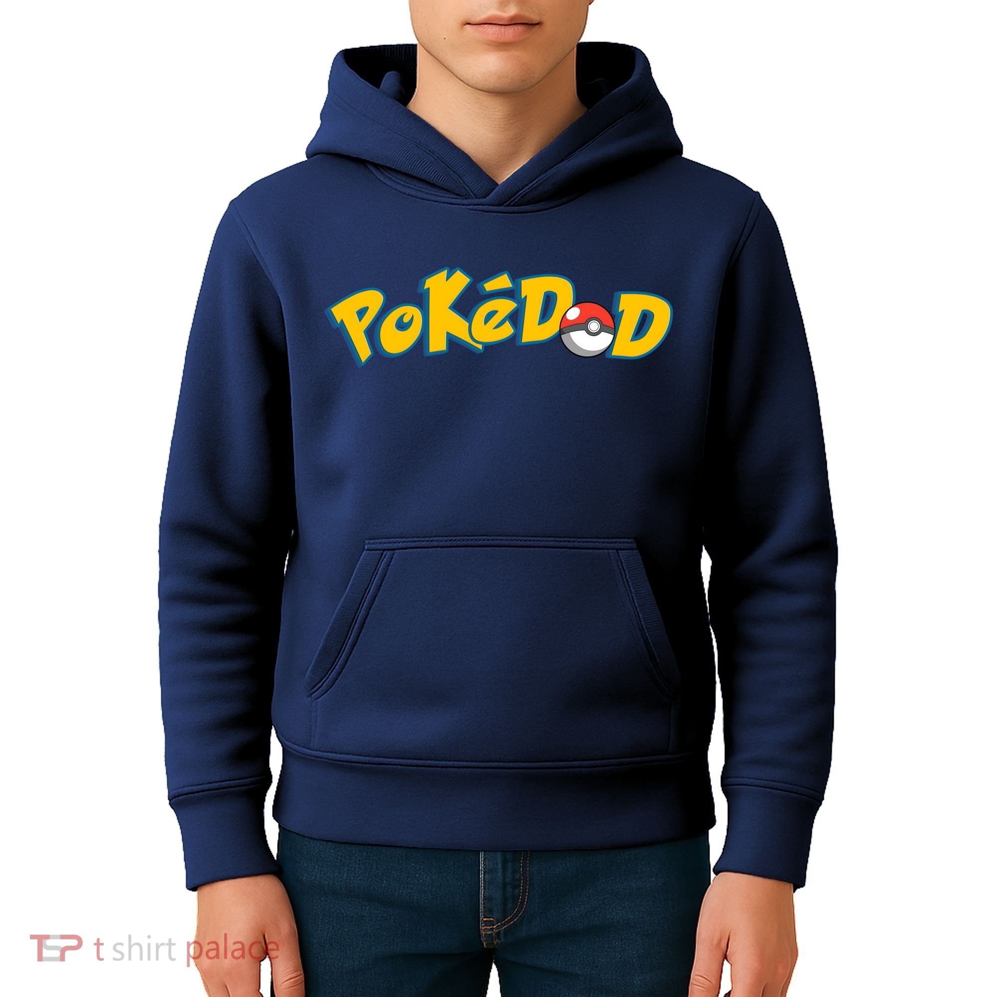 Pokedad Cute Dad Gift Kids Hoodie