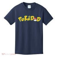 Pokedad Cute Dad Gift Kids T-Shirt thumb 0