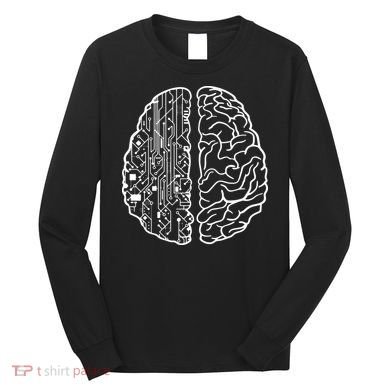 Programmer Coder Developer Programming Brain Programmer Long Sleeve Shirt