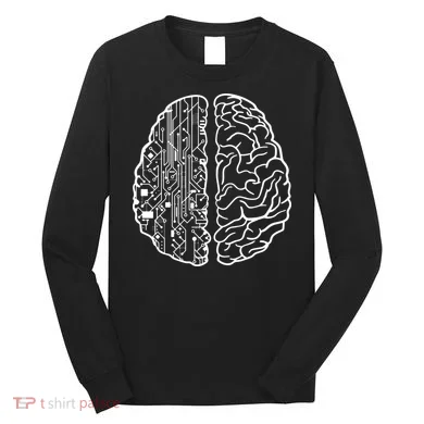 Programmer Coder Developer Programming Brain Programmer Long Sleeve Shirt